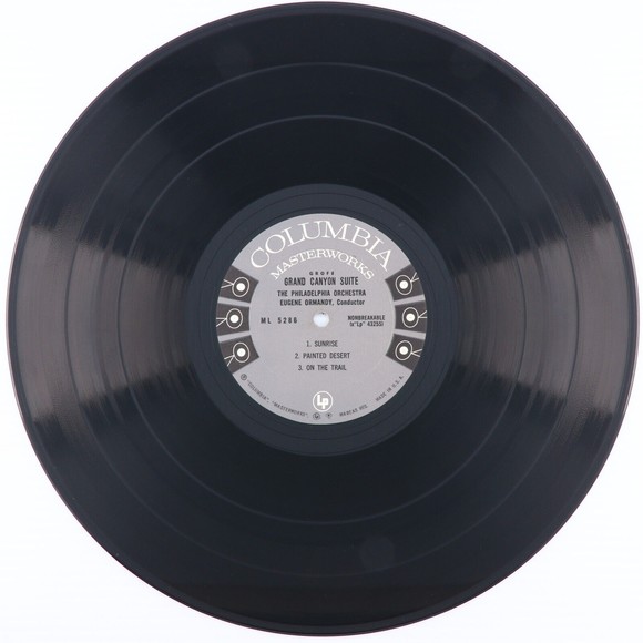 Grofé Eugene Ormandy/Philadelphia Orchestra Grand Canyon Suite LP Record ML 5286 - Picture 9 of 15